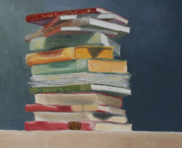 #84 - Recent Books, 16"x20"