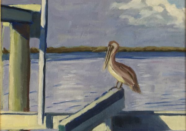 #257 - Pelican, Useppa, 9"x12"