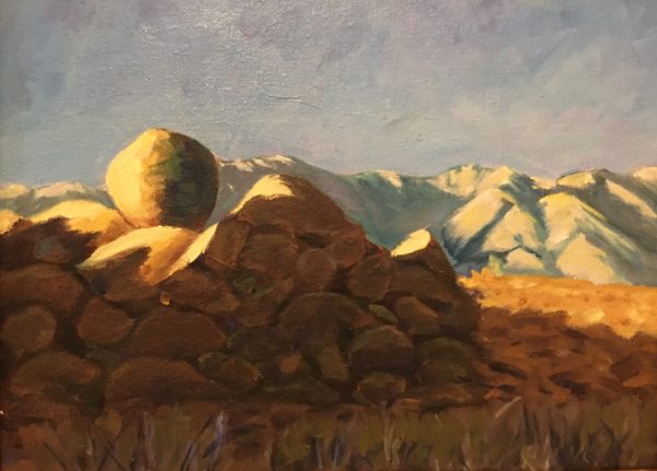 #318 Lone Pine, Alabama Hills, 12"x16"