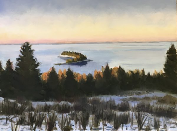 #411 - Lake Superior, North Of Duluth, 9"x12"