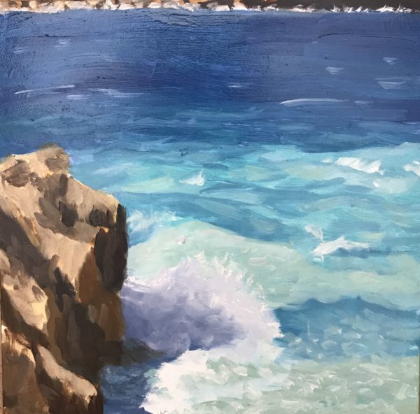 #430 - Poipu Bay, Kauai, 8"x8"